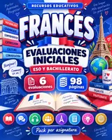 Vista previa - Evaluación - Evaluaciones iniciales de Francés | ESO y Bachillerato - Portada