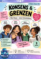 Vorschau - Arbeitsblätter - Sexualerziehung Klasse 7/8 | Sexuelles Einverständnis - Deckblatt