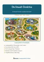 Vorschau - Arbeitsblätter - Die Umwelt-Detektive – Lesespurgeschichte mit Rätselaufgaben (Klasse 5) - Seite 1
