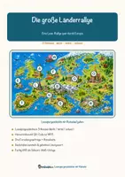 Vorschau - Arbeitsblätter - Die große Länderrallye – Lesespurgeschichte mit Rätselaufgaben (Klasse 5) - Seite 1