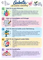 Vorschau - Arbeitsblätter - Gebete für den Schulalltag – Teil 1 | 10 moderne Gebete für Schule, Klasse 7–10 - Seite 2