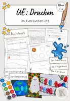 Vorschau - Unterrichtsreihen - Einheit "Drucken" - Themenheft mit Unterrichtsbeispielen - Deckblatt