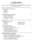 Vorschau - Arbeitsblätter - Übungsaufgaben Algorithmen Informatik 7 Gymnasium - Seite 3