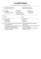 Vorschau - Arbeitsblätter - Übungsaufgaben Algorithmen Informatik 7 Gymnasium - Seite 2