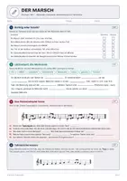 Vorschau - Arbeitsblätter - Der Marsch - Infoblatt mit Übungen - Seite 2