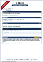 Vorschau - Arbeitsblätter - ie oder i | Merkblatt, Arbeitsblatt und Lösung | Deutsch Klasse 5/6 - Seite 2