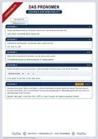 Vorschau - Arbeitsblätter - Das Pronomen | Merkblatt, Arbeitsblatt und Lösung | Deutsch Klasse 6/7 - Seite 2
