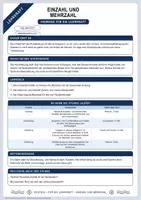 Vorschau - Arbeitsblätter - Einzahl und Mehrzahl | Merkblatt, Arbeitsblatt und Lösung | Deutsch Klasse 5/6 - Seite 3