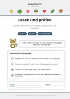 Vorschau - Arbeitsblätter - Deutsch Klasse 4: Lesen und prüfen – Lesetraining mit Sachtexten, Tabellen und Werbung - Seite 1