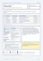 Vorschau - Arbeitsblätter - Geld und Zeit – Mathe Klasse 3/4 - Seite 2
