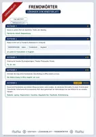 Vorschau - Arbeitsblätter - Fremdwörter | Merkblatt, Arbeitsblatt und Lösung | Deutsch Klasse 7/8 - Seite 2