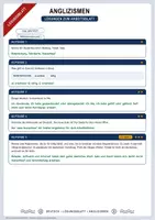 Vorschau - Arbeitsblätter - Anglizismen | Merkblatt, Arbeitsblatt und Lösung | Deutsch Klasse 7/8 - Seite 2