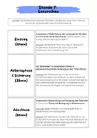 Vorschau - Arbeitsblätter - Satzreihen (Satzreihe, Rechtschreibung) - Klasse 8 - Seite 1