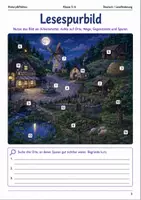 Vorschau - Arbeitsblätter - Grusel-Lesespuren Klasse 5–6 Minibundle - Seite 3