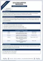 Vorschau - Arbeitsblätter - Schlüsselwörter markieren | Merkblatt, Arbeitsblatt und Lösung | Deutsch Klasse 5/6 - Seite 3