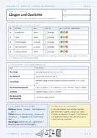 Vorschau - Arbeitsblätter - Längen und Gewichte – Mathe Klasse 3/4 - Seite 3