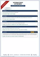 Vorschau - Arbeitsblätter - Informationen entnehmen | Merkblatt, Arbeitsblatt und Lösung | Deutsch Klasse 6/7 - Seite 2