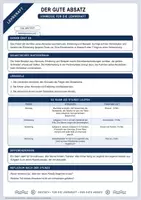 Vorschau - Arbeitsblätter - Der gute Absatz | Merkblatt, Arbeitsblatt und Lösung | Deutsch Klasse 6/7 - Seite 3