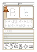 Vorschau - Arbeitsblätter - Druckschrift Klasse 1 – Schreiblernheft: Buchstaben nachspuren und schreiben lernen - Seite 2