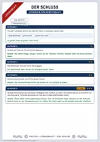 Vorschau - Arbeitsblätter - Der Schluss | Merkblatt, Arbeitsblatt und Lösung | Deutsch Klasse 9/10 - Seite 2