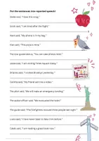 Vorschau - Arbeitsblätter - Revision - New York & Reported Speech (ergänzendes Übungsmaterial zu MORE! 4 Unit 3) - Seite 3