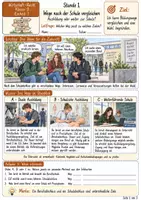 Vorschau - Stundenentwürfe - Wirtschaft-Recht Klasse 9: Wege nach der Schule vergleichen | Arbeitsblätter & Lösungen - Seite 1