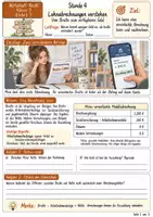 Vorschau - Stundenentwürfe - Wirtschaft-Recht Klasse 9: Lohnabrechnungen verstehen | Arbeitsblätter & Lösungen - Seite 1