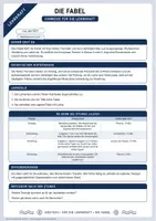 Vorschau - Arbeitsblätter - Die Fabel | Merkblatt, Arbeitsblatt und Lösung | Deutsch Klasse 5/6 - Seite 3
