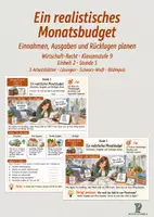 Vorschau - Stundenentwürfe - Finanzen selbstständig planen – komplette Einheit | Wirtschaft-Recht Klasse 9 | 5 Stunden + LK - Seite 2