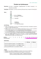 Vorschau - Arbeitsblätter - Experiment: Titration von Gurkenwasser - Seite 1