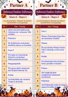 Vorschau - Arbeitsblätter - Tandembögen - Zeitformen - Halloween - Seite 1