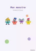 Vorschau - Spiele - Mon monstre "Je dessine en français" - Deckblatt