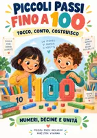 anteprima - Esercizi - PICCOLI PASSI FINO A 100 - Collana Sostegno - Pagina di copertina