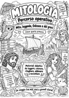 anteprima - Esercizi - IL MITO, LA LEGGENDA E L'ODISSEA. CLASSE 4 PRIMARIA - Pagina di copertina