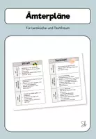 Vorschau - Poster - AES Ämterpläne für Lernküche und Textilraum - Deckblatt