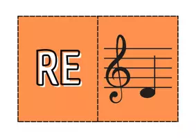 Vista previa - Juegos / Gamificación - 🌈 Tarjetas de notas musicales - Portada