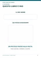 anteprima - Materiale di supporto/inclusione - PICCOLI PASSI TRA LE PAROLE- Collana Sostegno - Pagina 1