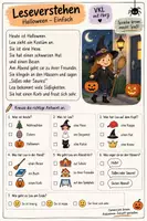 Vorschau - Spiele - VKL_mit_Herz Großes Materialpaket HALLOWEEN als Lerntheke oder Escaperoom einsetzbar_3fach differenziert - Seite 3