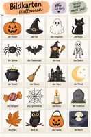 Vorschau - Spiele - VKL_mit_Herz Großes Materialpaket HALLOWEEN als Lerntheke oder Escaperoom einsetzbar_3fach differenziert - Seite 2