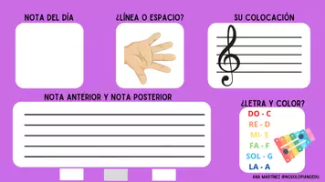 Vista previa - Hojas de trabajo - 🎵 Rutina musical diaria - Portada