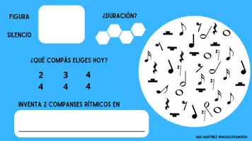 Vista previa - Hojas de trabajo - 🎵 Rutina musical diaria - página 1