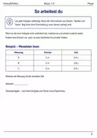 Vorschau - Arbeitsblätter - Basisscreening Physik Experimente Klasse 7–8 - Seite 1