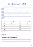 Vorschau - Arbeitsblätter - Basisscreening Physik Experimente Klasse 7–8 - Seite 2