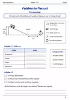 Vorschau - Arbeitsblätter - Basisscreening Physik Experimente Klasse 7–8 - Seite 3