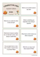 Vorschau - Spiele - Conversation Cards - Autumn Edition | Stop and Swap (B1-B2) - Seite 2