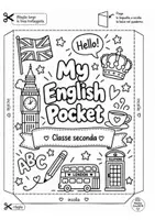 anteprima - Altro tipo di materiale - MY ENGLISH POCKET | Tasche per quaderno 1ª-5ª - Pagina 1