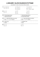 Vorschau - Arbeitsblätter - Übungsaufgaben Lineare Gleichungssysteme Mathematik 8 Gymnasium - Seite 2