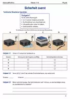 Vorschau - Arbeitsblätter - Basisscreening Physik Sicherheit Klasse 7–8 - Seite 2