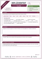 Vorschau - Arbeitsblätter - Diktat: Im Tierpark | Diktattext, Lückentext, Fehlersuche und Lösung | Klasse 5/6 - Seite 1