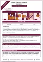 Vorschau - Arbeitsblätter - Diktat: Umzug in die neue Wohnung | Diktattext, Lückentext, Fehlersuche und Lösung | Klasse 5/6 - Deckblatt